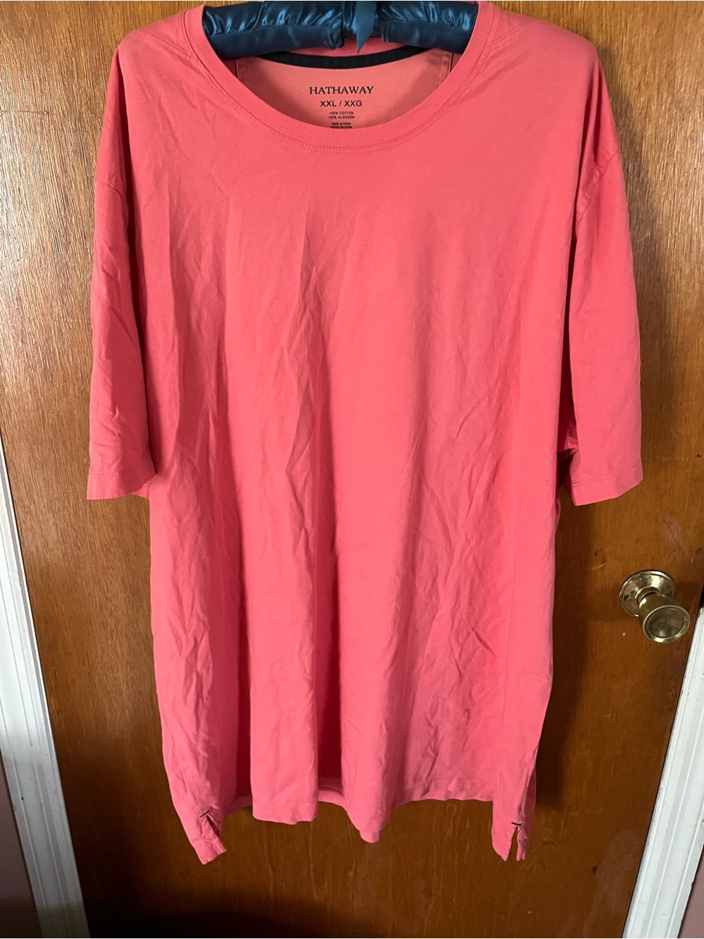 Hathaway Coral Short-Sleeve Crewneck T-Shirt